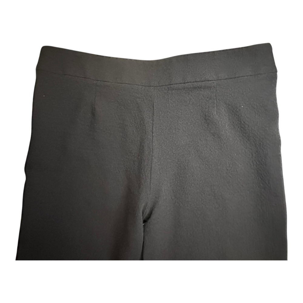 CHANEL UNIFORM CLASSIC‎ BEAUTIFUL WORK-EVENING PARTY BLACK Lined DRESS PANTS 44 - Picture 5 of 16